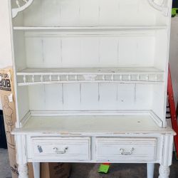 Rustic Solid wood Hutch