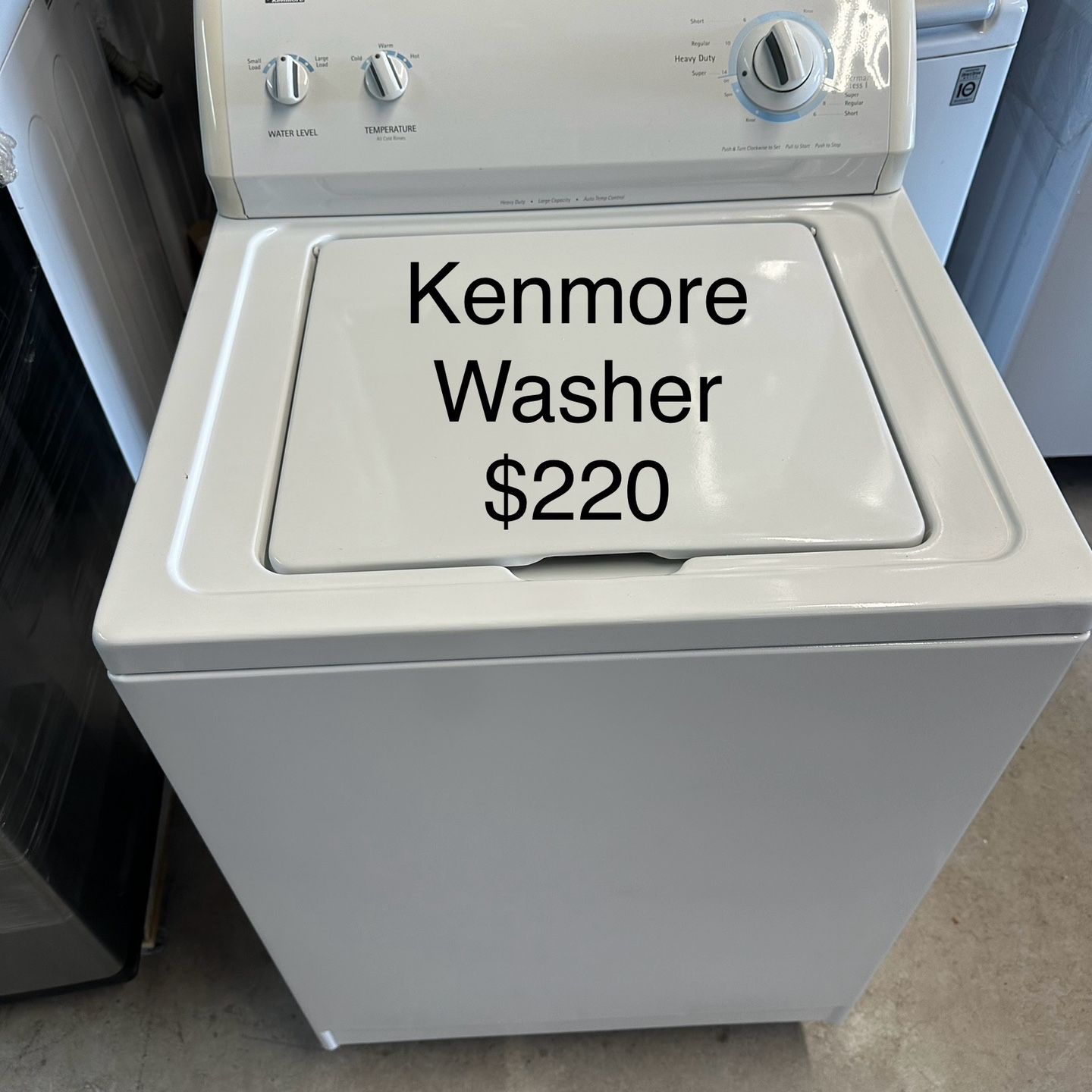 Kenmore Washer 