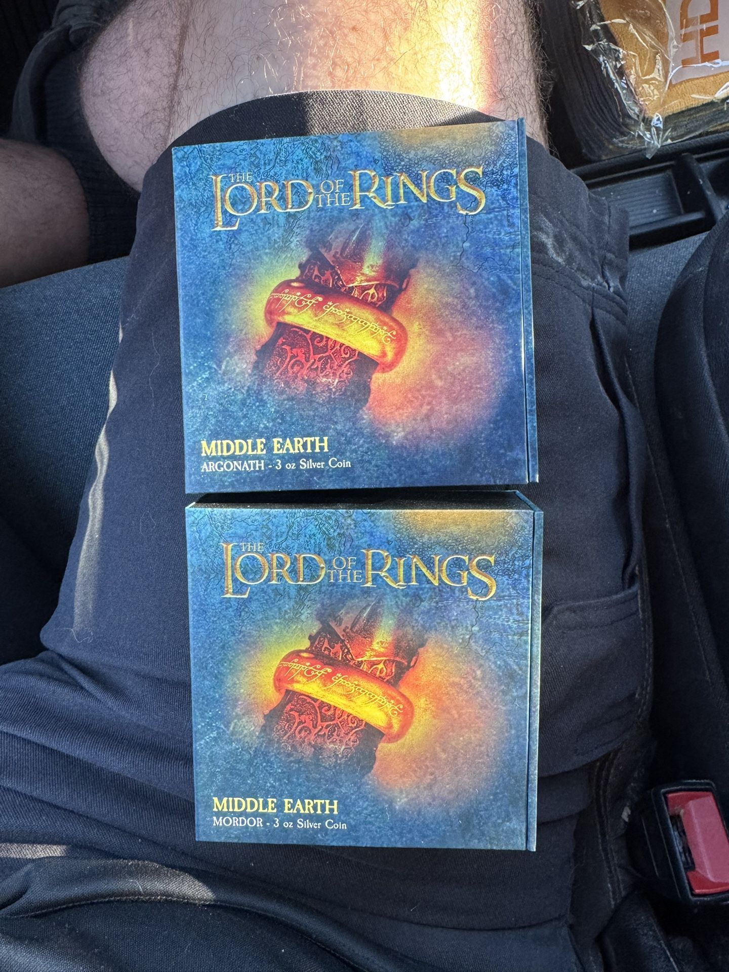 2023 Lord Of The Rings 3oz “Argonath” Edition And 3 Oz Gates Of Mordor