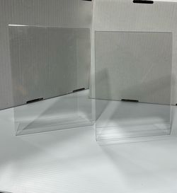2set of clear window flyer sign