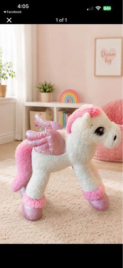 JUMBO unicorn plush