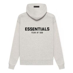 ($50) Fear of God Essentials SS22 Relaxed Hoodie.