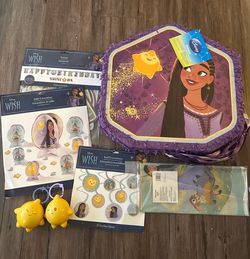 Disney Wish Party supplies