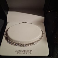 Brand new cubic zirconia tennis bracelet