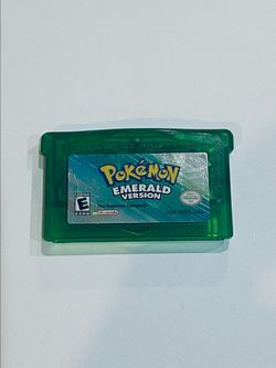 Pokemon Emerald Nintendo Gameboy Advance Gba Game