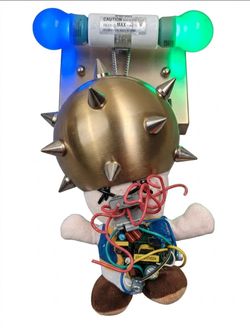 Super Mario Robot Zombie Warrior Toad Lamp