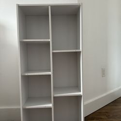7 Cube Bookshelf Storage 