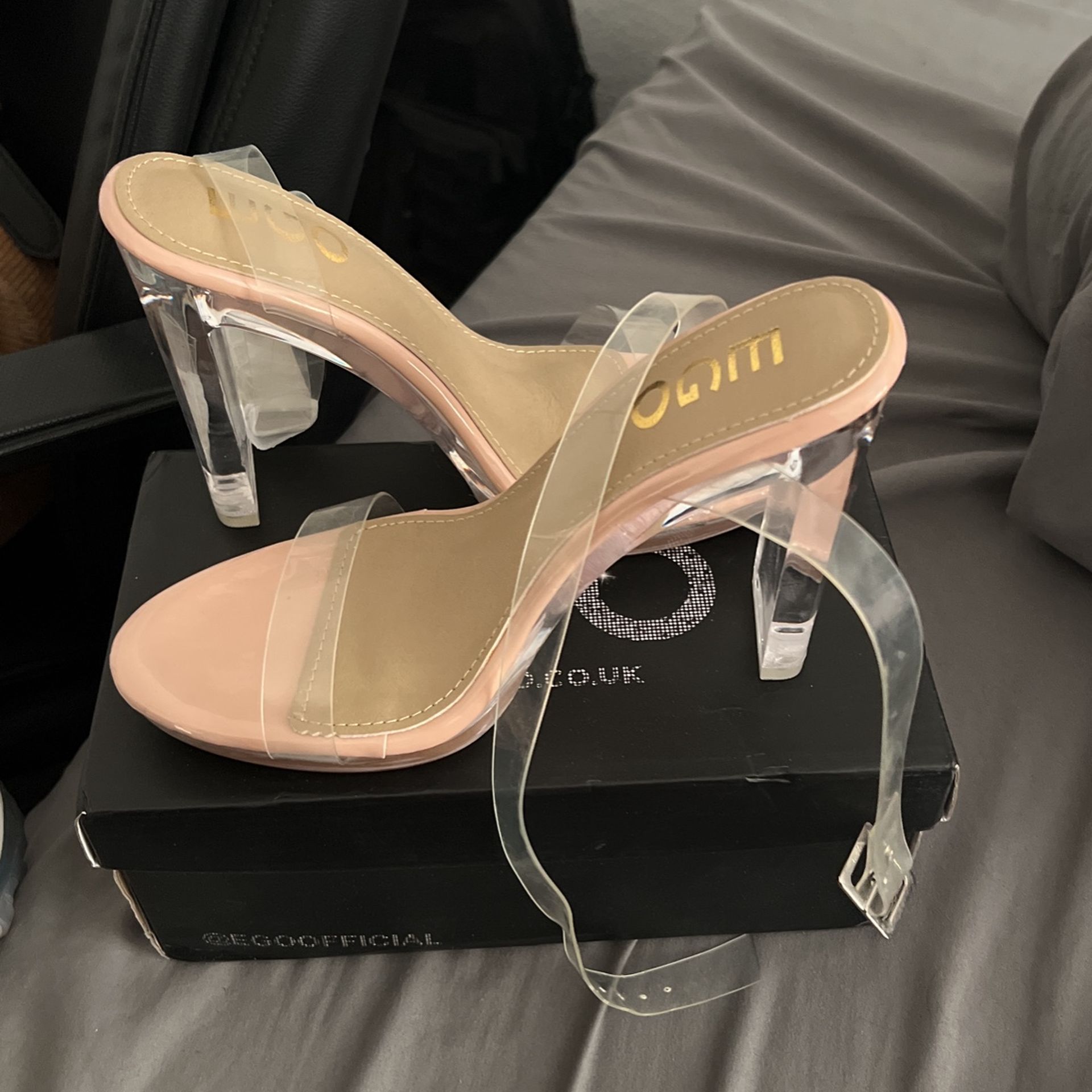 Brand New Clear Heels