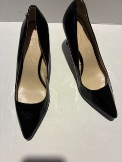 Calvin Klein Black Patent Leather Pumps
