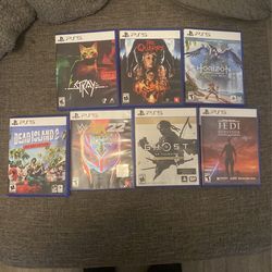 PS5 GAME LOT