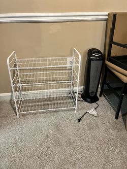 White shelf