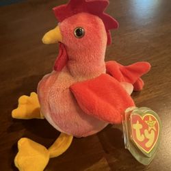 Rare Doodle Roster Beanie Baby (OBO)