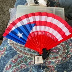 New Puerto Rico Hand Fan 