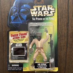 Star Wars 1997 Power Of The Force Lav Sivrak Figure