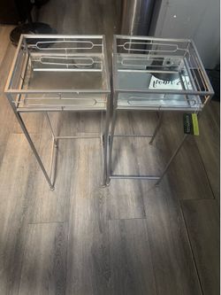 2 Plant Stands New