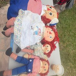 Raggedy Ann And Andy Set 
