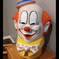Clown Head Helium Tank Cover 
