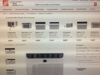 Almost new Frigidaire 8,000 btu window a/c