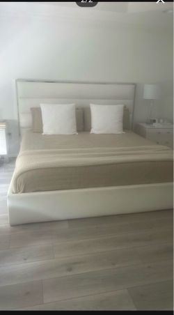 King size bed frame