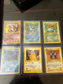 Vintage Pokémon Card Collection