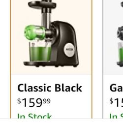 Juicer Valued At 160!