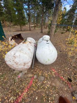 Propane and Butane tank