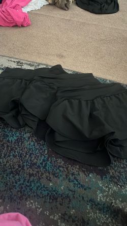 3 pairs of SHEIN black shorts
