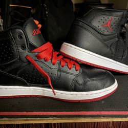 Jordan Nike Black Gym Red