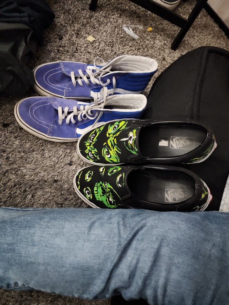 Vans Mens 12 Barely Worn
