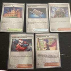 Lot Of 5 Pokemon Trainer Cards 
