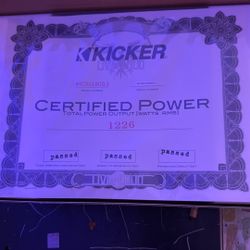 kicker amp 2400 watt