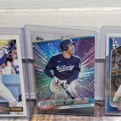  Baseball Cards Freddie Freeman Lot New Mint Condition 