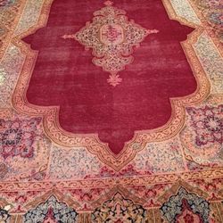 Antique Beautiful Made In Iran, Moroccan Style Bohemia Beautiful Wool Rug