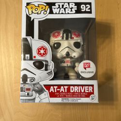Funko Pop 92 Vinyl Figure Bobble Head AT-AT Driver Star Wars Walgreen’s Exclusive