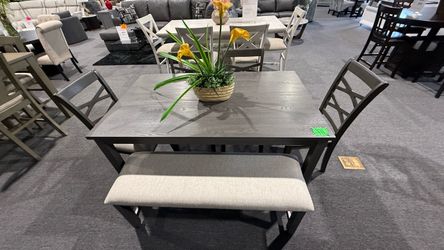 6 PC DINING TABLE
