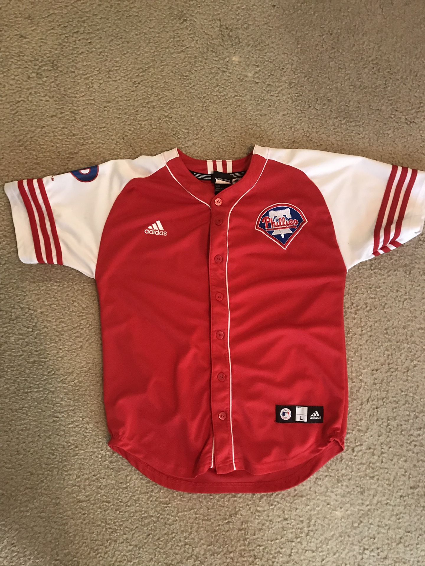 MLB youth jersey Phillies Shane Victorino $8