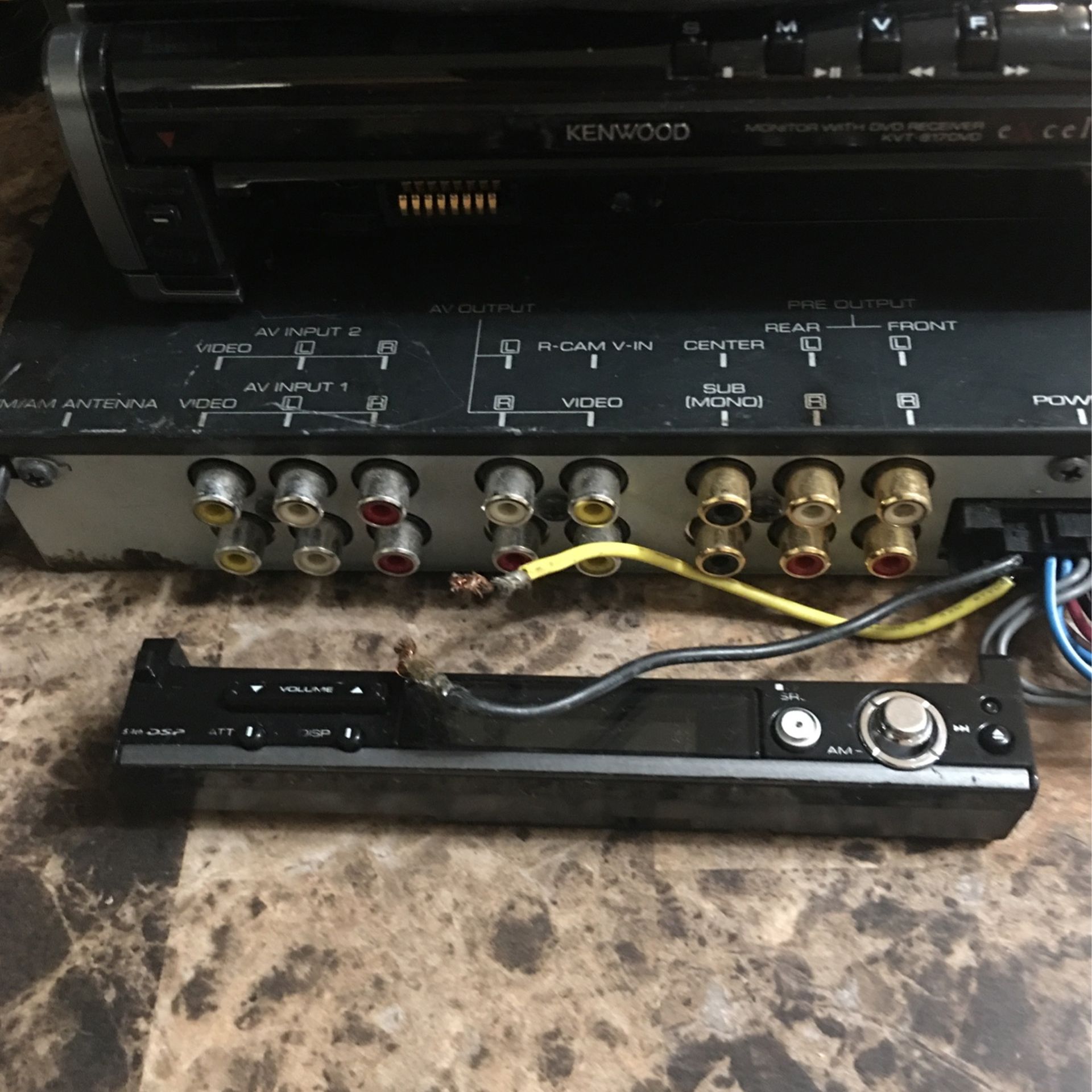 Kenwood Car SterioTv