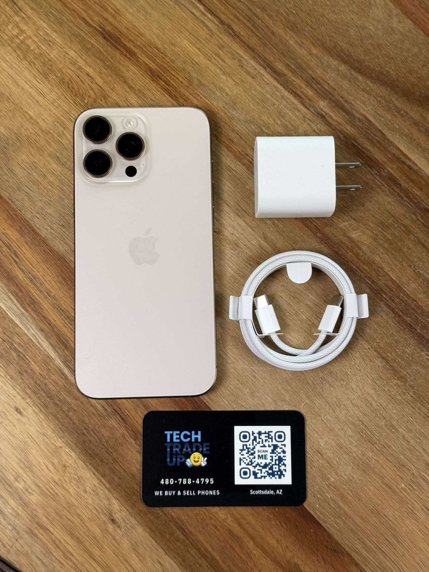 iPhone 16 Pro Max 256Gb Desert 🏜️ Cricket *Free Delivery*