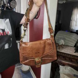 Coach Brown Leather Purse