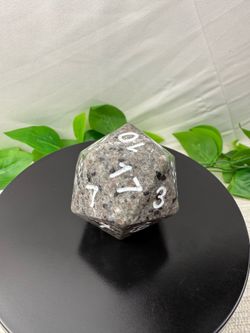 Crystal Yooperlite D20 Dice