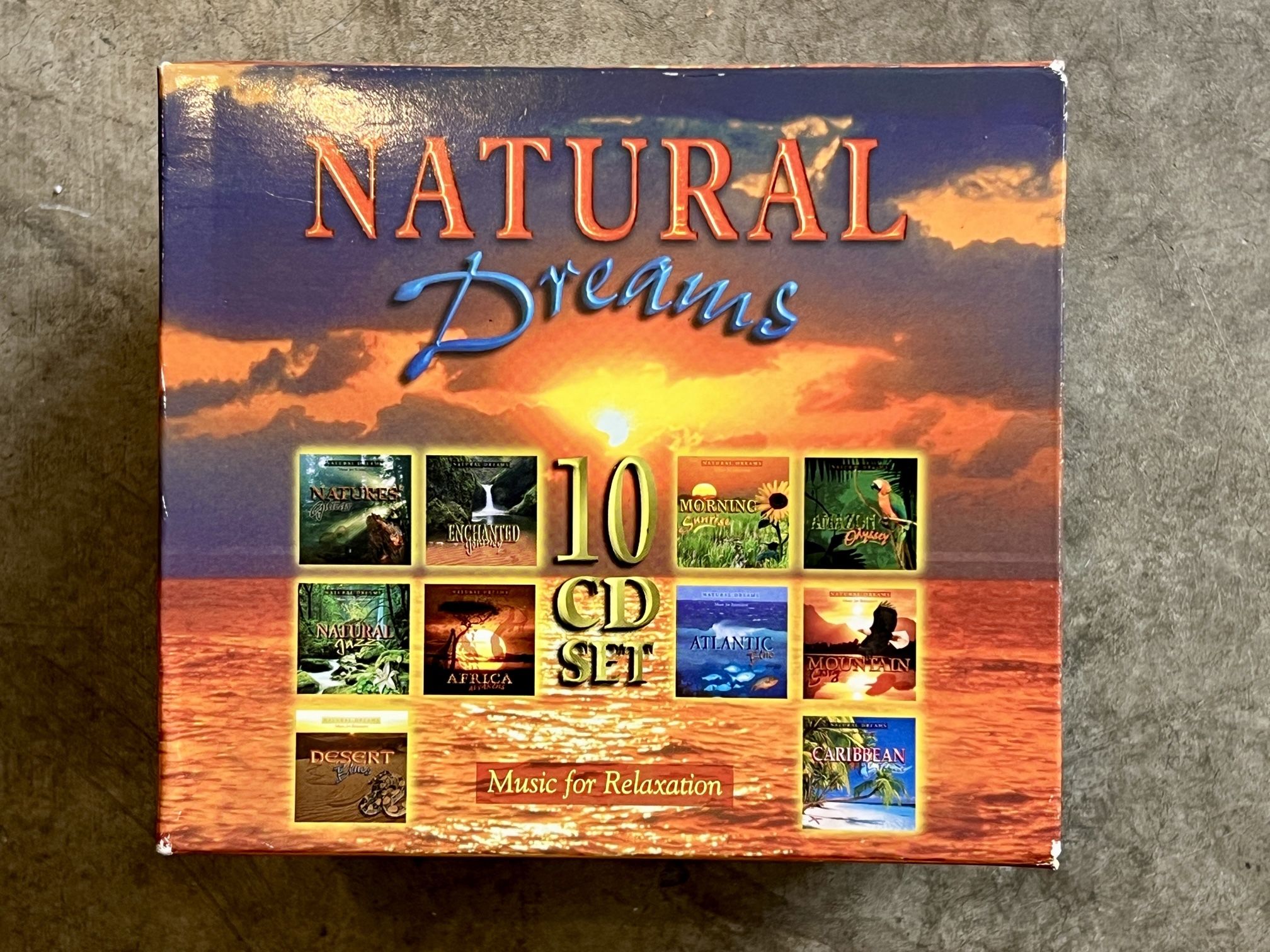 Natural Dreams Music for Relaxation 10 Disc CD Set