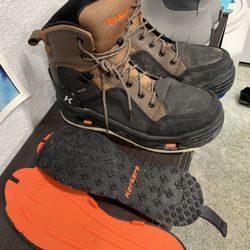 Korker Buckskin Wading Boots Size 11