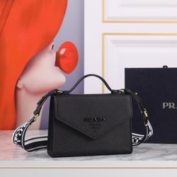 A classic women's shoulder bag