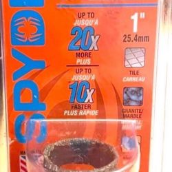 Spyder Diamond Tipped 1” Hole Saw