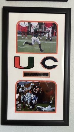 Devin Hester-Miami Hurricane- Chicago Bears