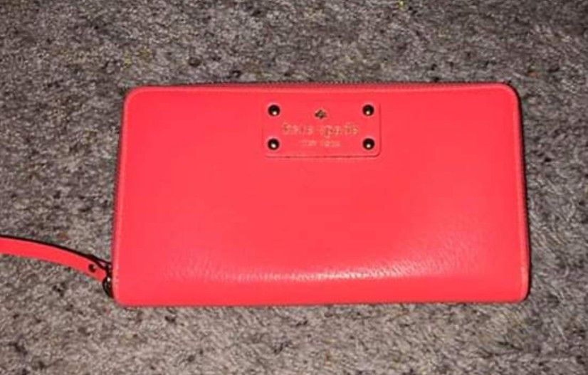 Hot Pink Kate Spade wallet