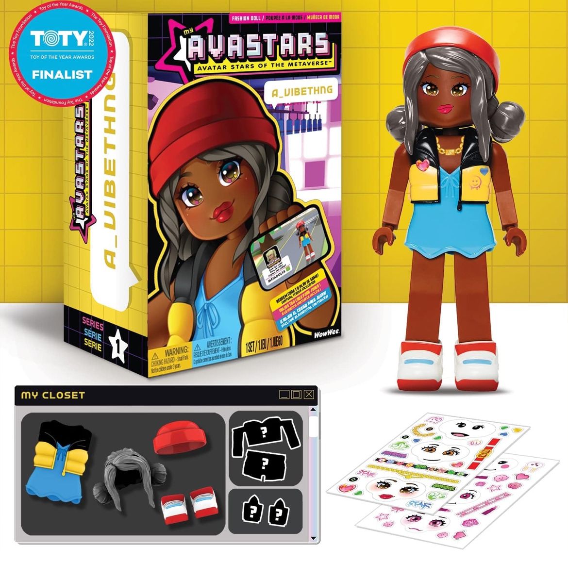 A_VibeThng – 11" Fashion Doll with Extra Outfit