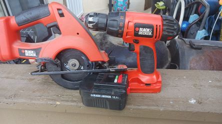 Black & Decker Drill And Saw
