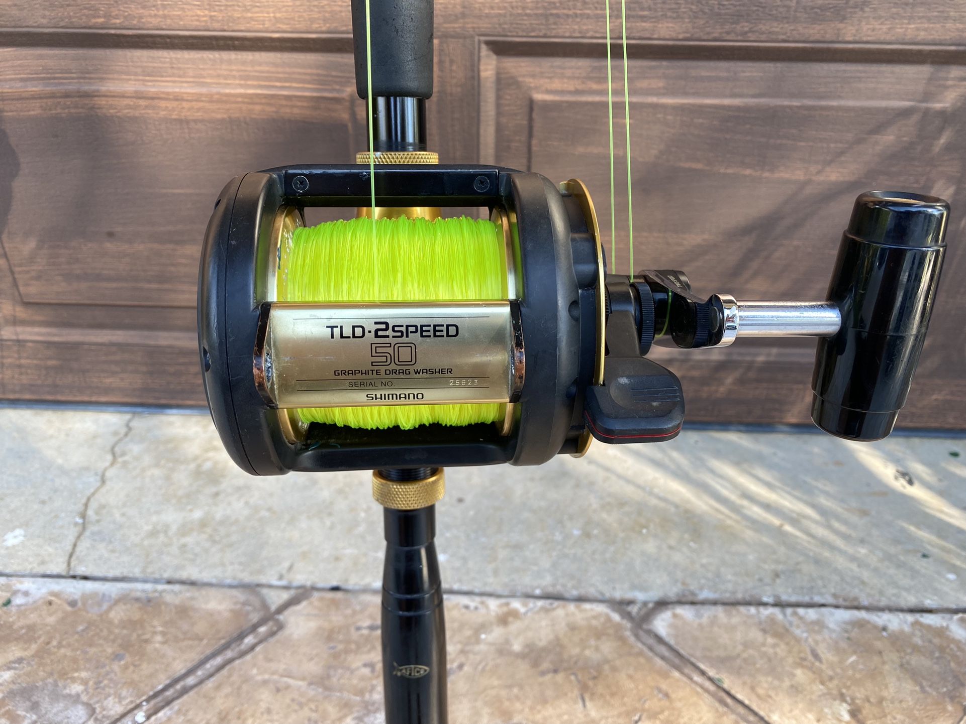 TLD 50 2-speed Reel And Rod Combo