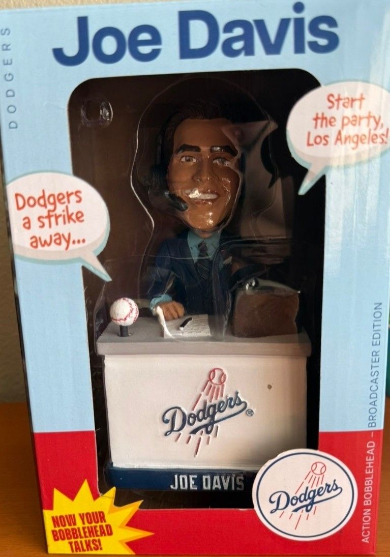 Joe Davis Talking Bobblehead - Trade